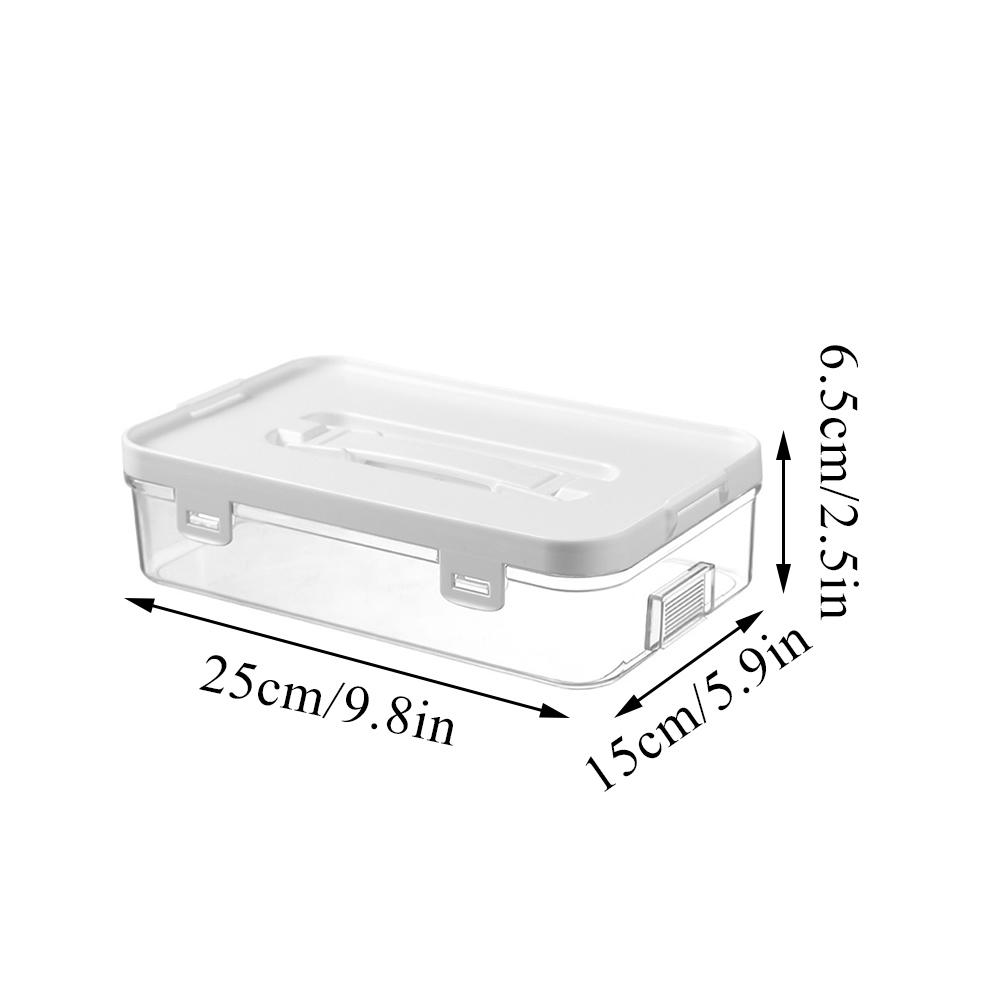 Acrylic Transparent Desktop Paper Storage Box A4 File Document Exam Paper Organizer Household Dust Proof Card Holder Case