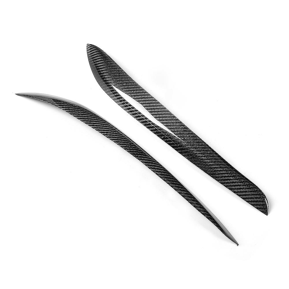 

Dry Carbon Fiber Headlight Eyebrow Eyelids Fit for Nissan Skyline R34 GTR 99 02