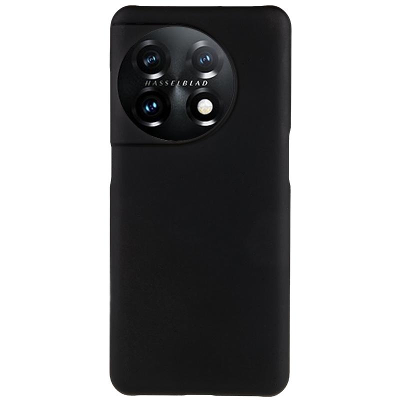 For OnePlus 11 5G Rubberized Texture Phone Case Hard PC Anti-fingerprints Phone Cover