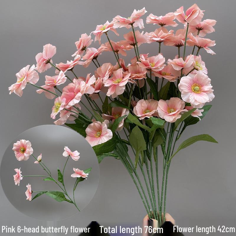 Wedding Pink Series Peony and Rose Artificial Flowers for Decorations