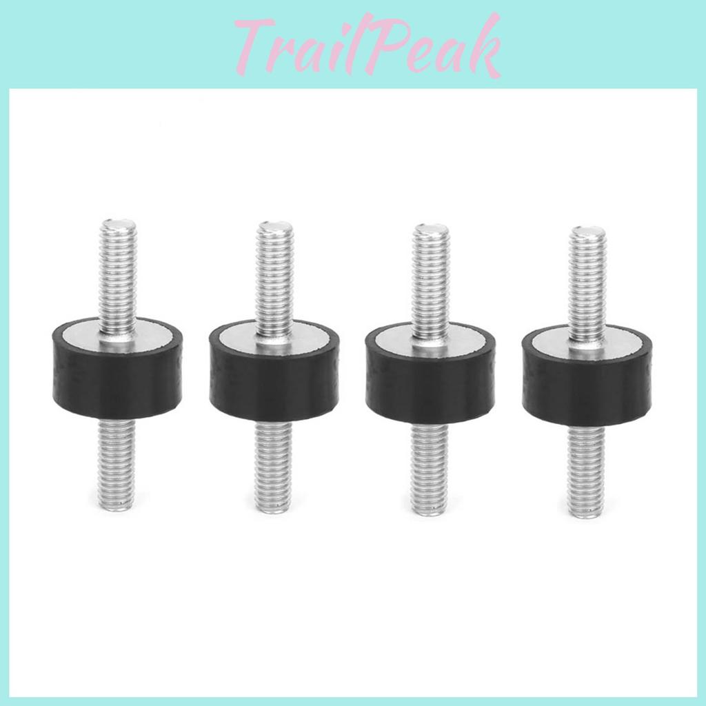 Male 4pcs M6 Mounts Rubber Anti Vibration Silentblock Car Boat Bobbins Vv2010 M618