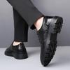 Low Heel Male Casual Shoe Lace Up Mesh Breathable Size 45 Retro Classic Original New In Slip-on Sale Price Men's Leather Shoes