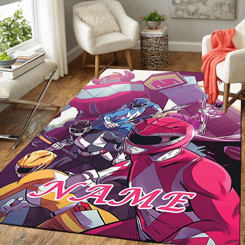 Custom 1Pc Power Rangers Storm Rug Office Carpet Indoor Outdoor Entrance Doormat Nonslip Soft And Comfortable Living Room D2915217