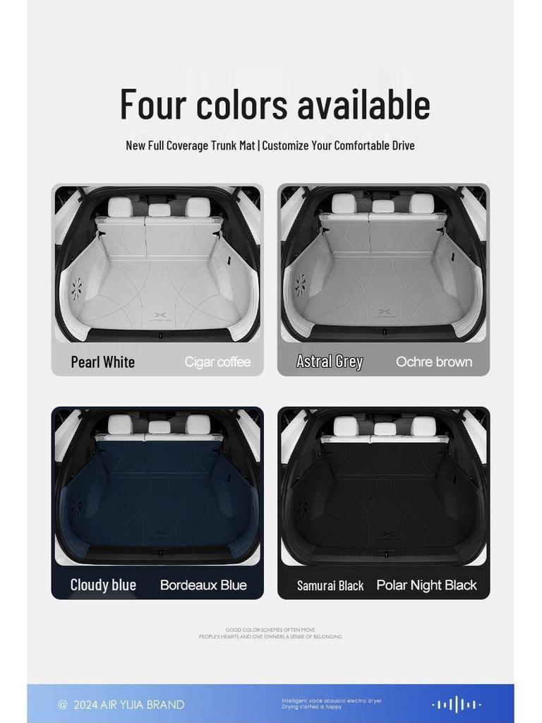 XPeng G6 2024 Kobereček do kufru a interiérové doplňky