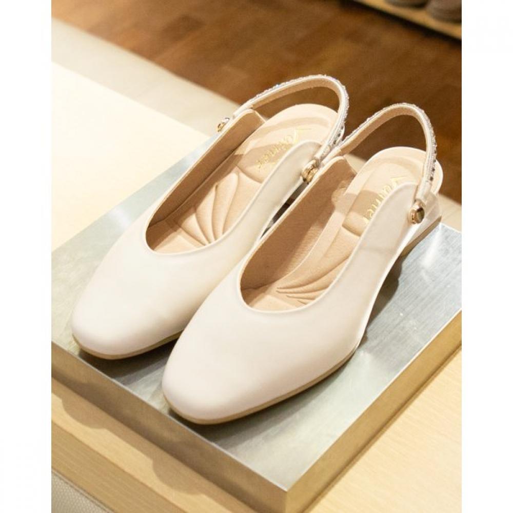Vainer Ivory Slingback Women S Comfort ShoeS C013a Ivory/225