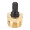 RV Blow Out Plug Brass Winterize Blow Out Adapter Fitting for Motorhome Travel Trailer Water Hose