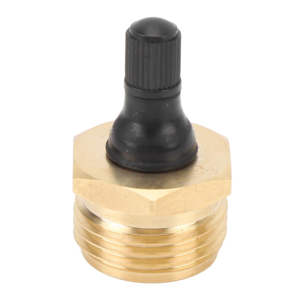 RV Blow Out Plug Brass Winterize Blow Out Adapter Fitting for Motorhome Travel Trailer Water Hose