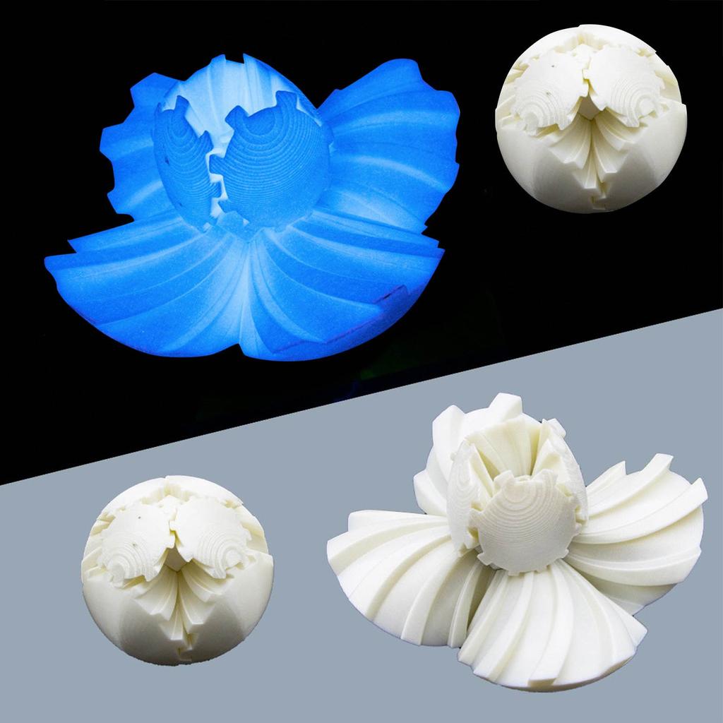 New Gear Ball, 3D Printed Gear Ball Spinning Ball Fingertip Toy, Gear Ball Fingertip 3D Printing Toy, Gear Ball, GearSphere Desktop Toy