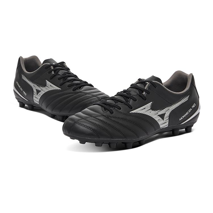 Mizuno Monarcida Neo 3 Select Ag Comfortable Versatile Non-Slip Durable Fit Soccer Shoes Men Sneaker Black Silver P1GA242603