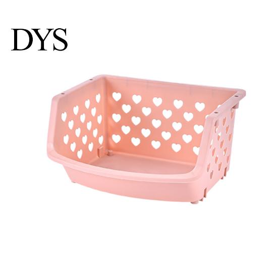 Toys Snacks Storage Basket Multifunctional High Capacity Stackable Fruit Vegetable Organizer Hollow-out for Kitchen Holder