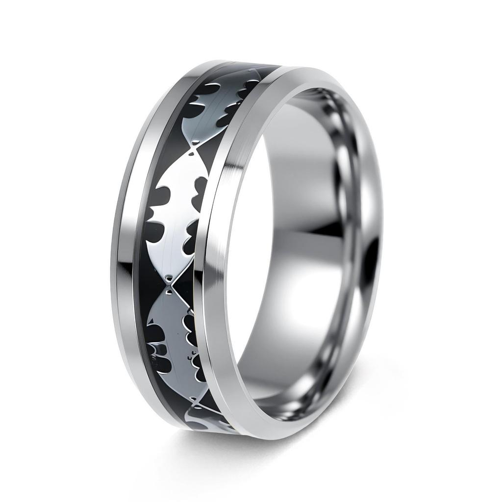 Superman & Batman Logo Rings - Popular European & American Movie-Themed Accessories