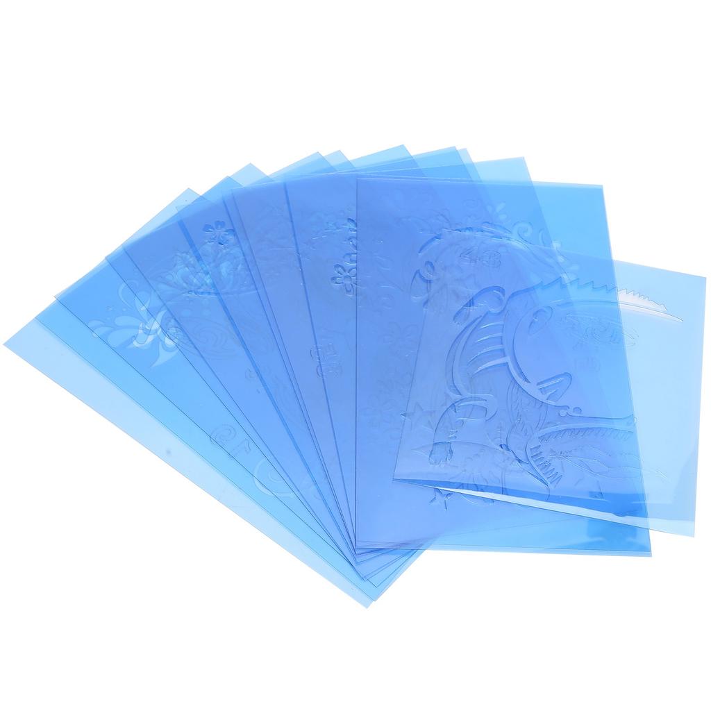 PET Face Painting Template Reusable Face Paint Stencils for Halloween Christmas Party