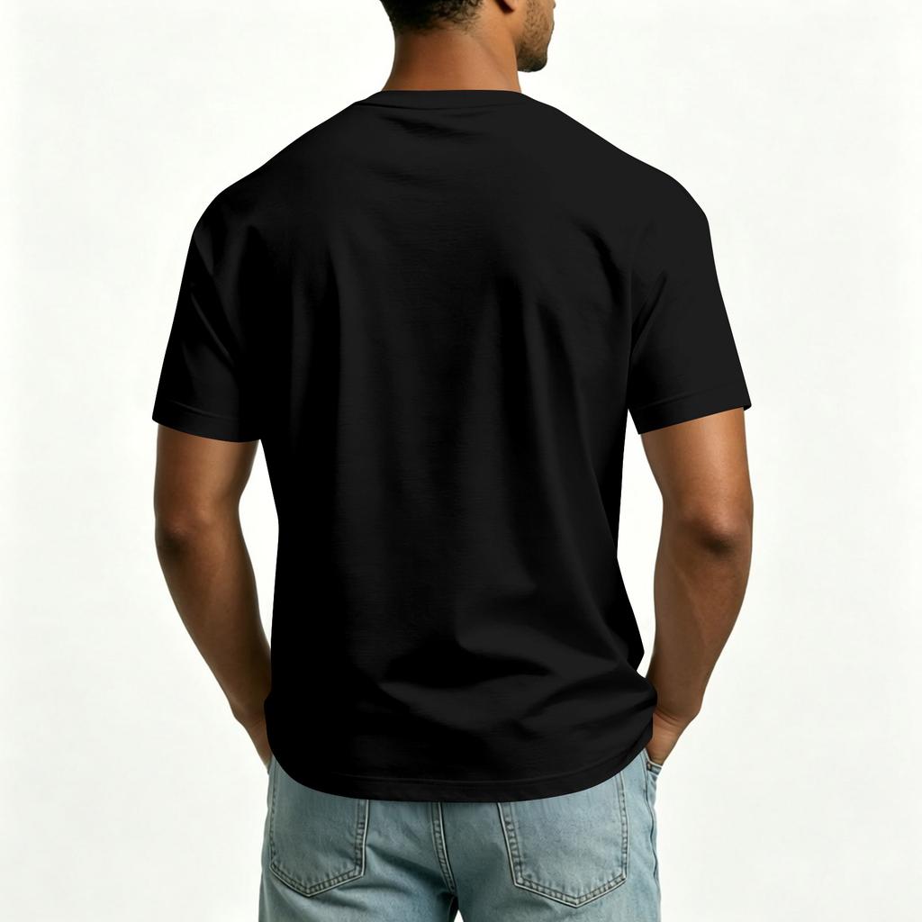 T-shirt da uomo novità con stampa smoking a maniche corte, girocollo casual estivo