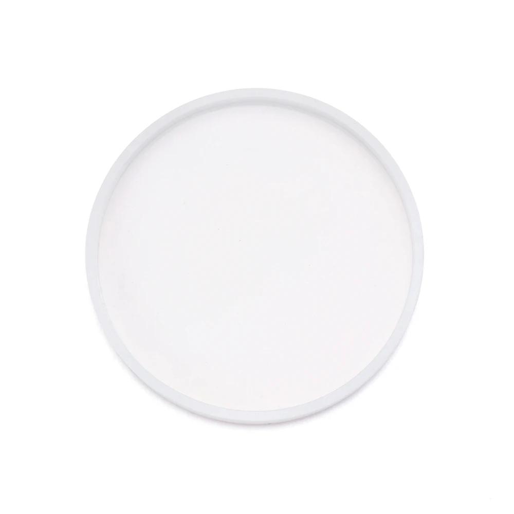

Transparent Silicone Mold DIY Round Heart Fruit Plate Mold Tray Mould UV Epoxy Resin Coaster Molds Handmade Jewelry Making Tools