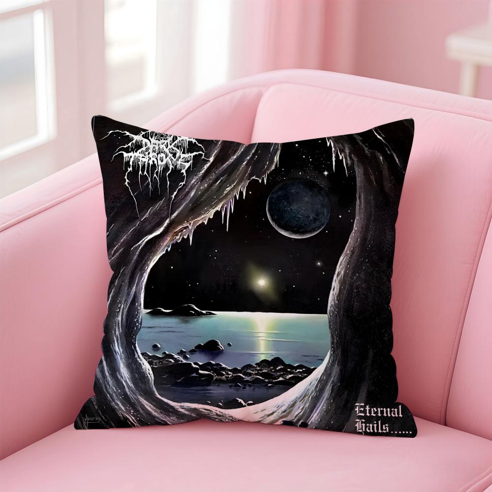 D-Darkthrone Cushion Cover Linen Pillowcase Cover Soft Decor For Sofa Home Room