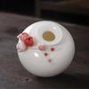 Chinese Mini Ceramic Handmade Flower Vase Flower Inserted Dry Flower Fragrance Bottle Home Table Desk Decorations Accessories