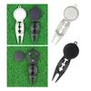 Golf Divot Repair Tool Golf Tool Golf Gift for Men Women Sturdy Lightweight Golf Training Aid Metal Golf Green Tool Green Fork