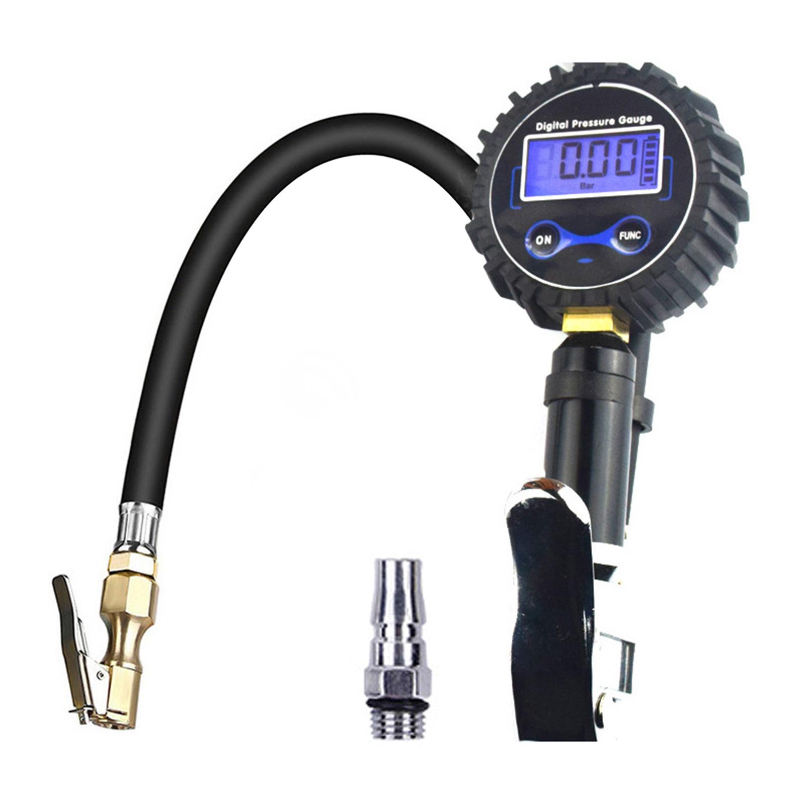 

Quick Response Accurate Car Tire Pressure Checker with Temperature Readings Portable Measurement for Auto Travel Safety 1
