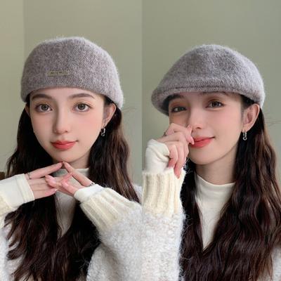 Winter Forward Hat Versatile Two-way Beret
