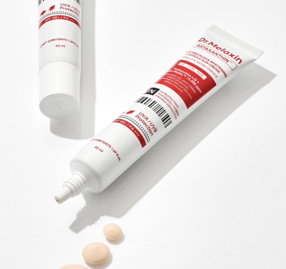 Dr.Melaxin Astaxanthin Whitening Capsule Sunscreen Radiance Hydrating 50ml Sun Care K-Beauty
