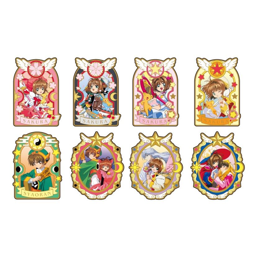 

Ensky Cardcaptor Sakura Premium Pins Collection Box 8-piece