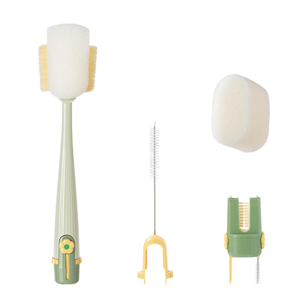 Five In One Long Handle Cup Brush For Water Bottles Baby Bottles And Coffee Mugs Cleaning Brushes