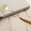 Gingko Biloba Leaf Bookmark with Pompom and Gift Box