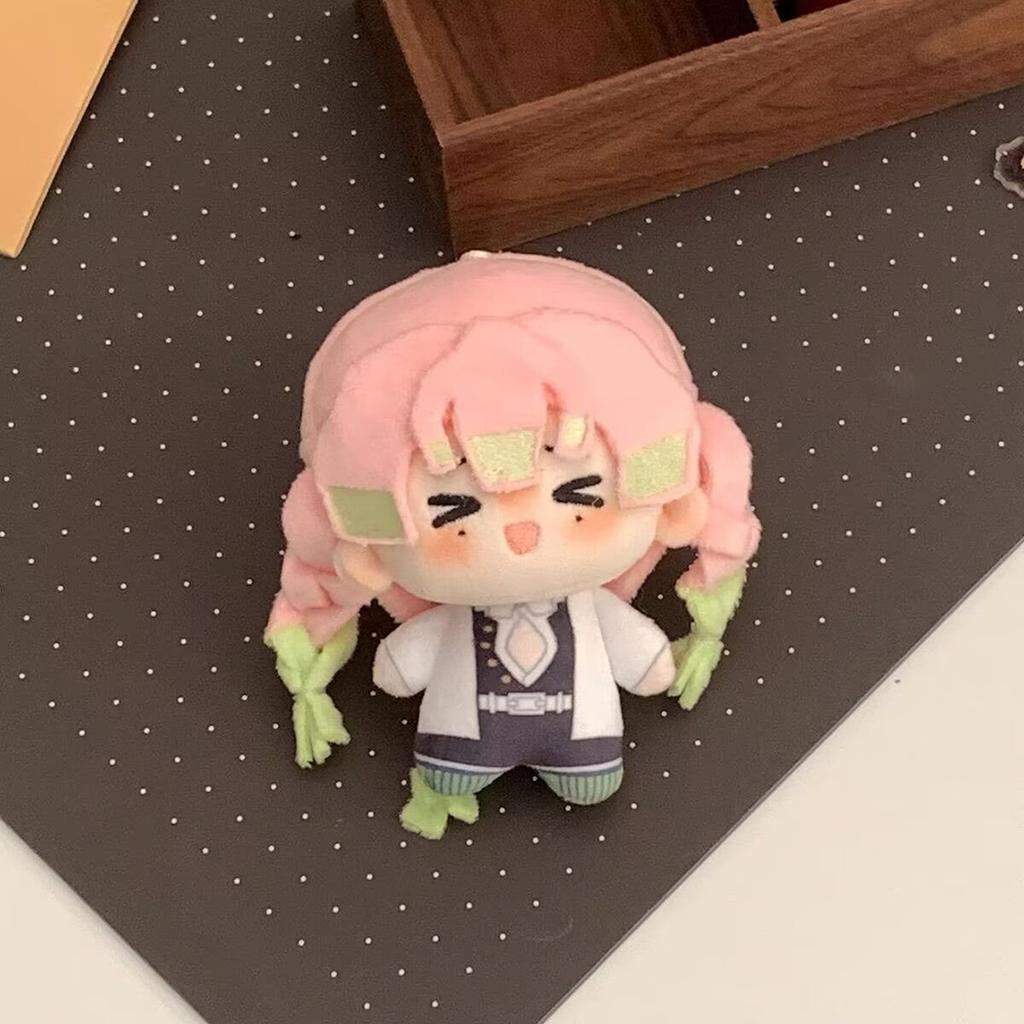 10cm Hanger Kanroji Mitsuri Pluche Pop Cartoon Gedrukt Kimetsu No Yaiba Knuffel Zeester Lichaam Cadeau Pluche Pop
