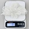 White Mesh Double-Layer Three-Dimensional Flower Bead Corsage Lace Clothing Wedding Dress Decorative Cloth Sticker