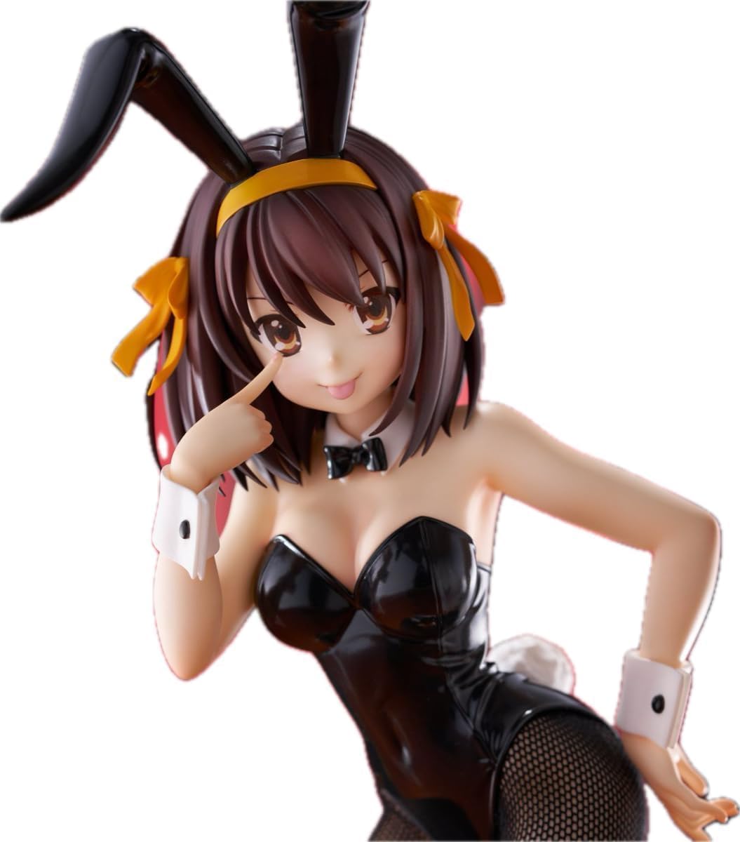 

Haruhi Suzumiya Figure The Melancholy of Haruhi Suzumiya BiCute Bunnies Figure Haruhi Suzumiya Official Figure чёрный