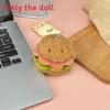 Cake Cute Cherry Burger Three Names Hot Dog Plush Toy Pendant For Bag Decor