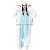 Pijama Kigurumi de Animal Halloween Onesie Adulto Dibujo Animado Desdentado Pijama Cosplay Fiesta Mujer Ropa de Casa