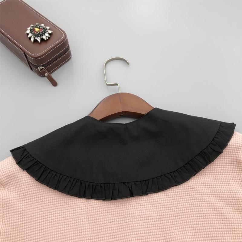 Fashionable Detachable Faux Collar Cotton Neckpiece Removable Collar For Sweaters Blouses And Dresses