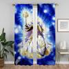 Curtains Living Room Curtain Saint Seiyas Tulle Bedroom Halloween Decoration Home Interior Camera Anti Mosquito Made Of Polyester Window Treatment