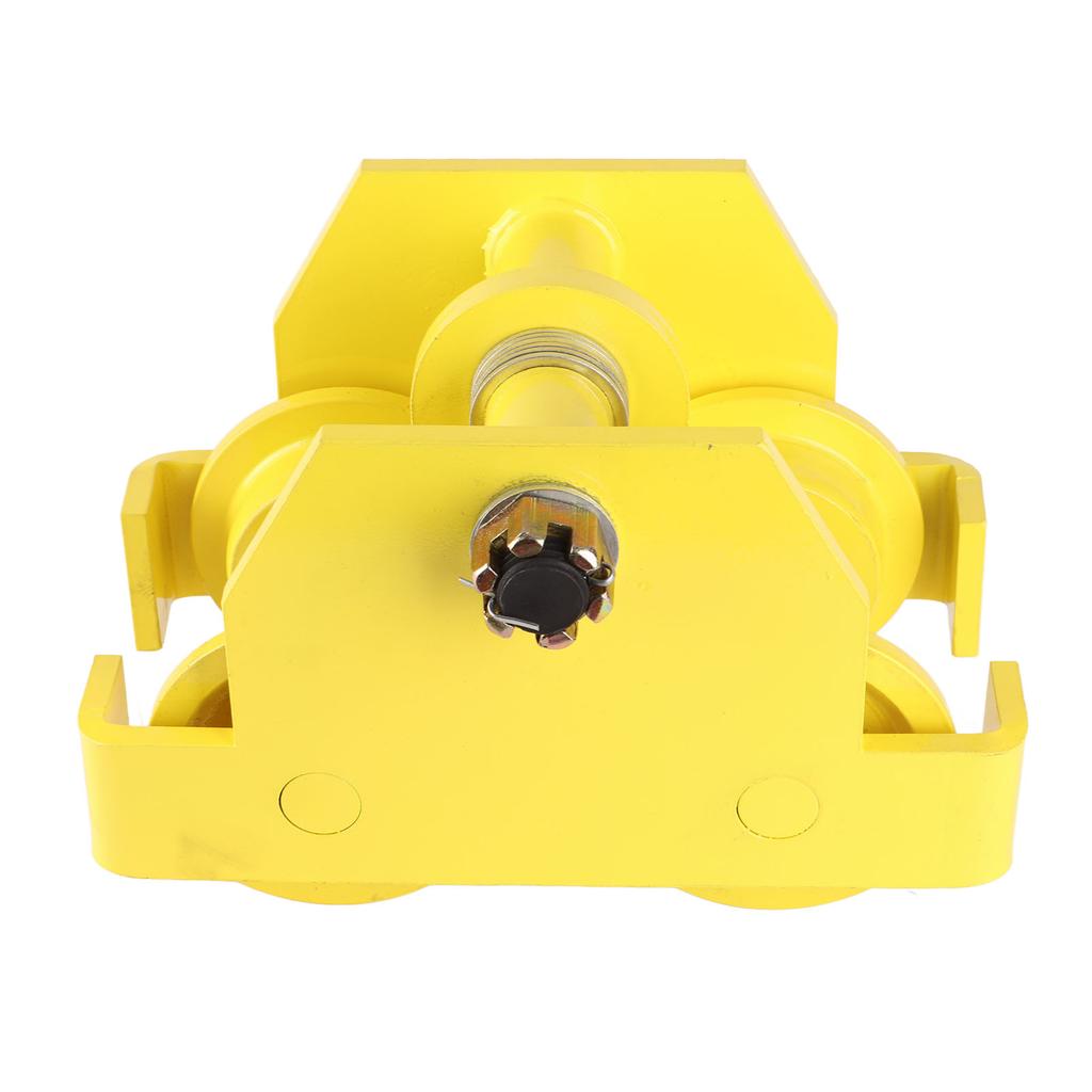 3 Ton Capacity Manual Trolley Heavy Duty Steel I Beam Single Track Trolley for Crane Lifting