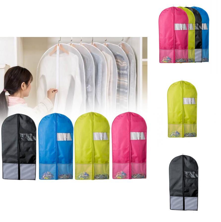 Modern Polyester Garment Bag With Dustproof And Moistureresistant Features For Wardrobe Organization