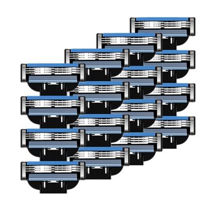 Nuove Lame di Rasoio Da Barba Per Gillet te Mach 3 Turbo Sensitive Holder Viso Cassette Rasoio Rasatura Barba Caso Shavette Strumenti Per uomini