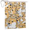 Doge Shiba Inu Memes Duschvorhang Badezimmer Polyester Wasserdicht Badezimmer Vorhänge Mit Haken