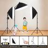 UOSU 380W 3-Light Photography Softbox Kit