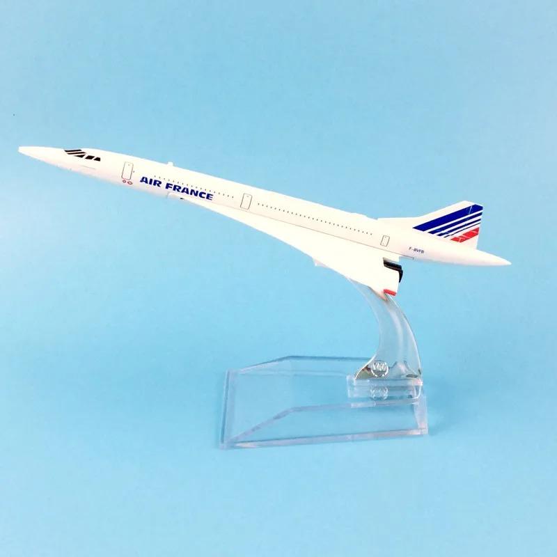 15/20CM Diecast Metal Air France British Concorde Aircraft Model Plane Airplane Plane Toy for Display Collection