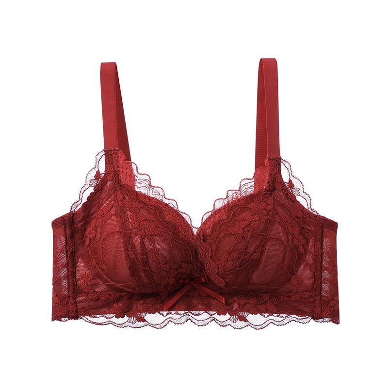 Red underwear, underwear, bra set, female wedding bride's natal year, small breasts gather, new bras for the Year of the Horse