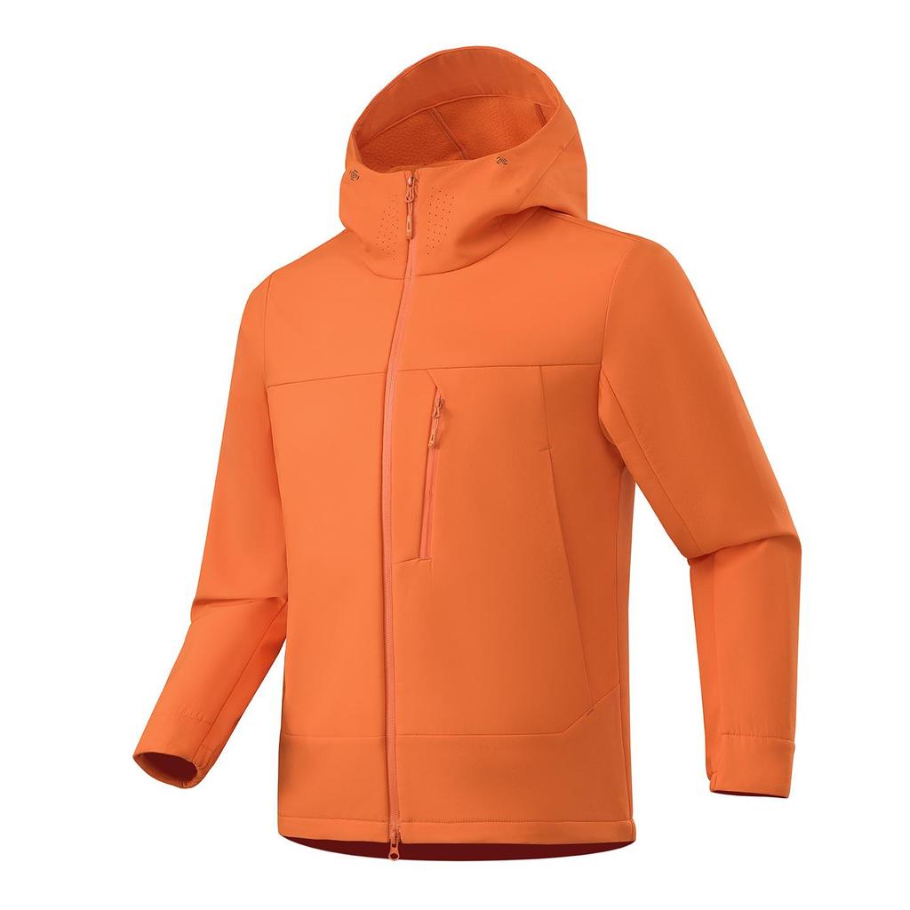 Women's & Men's Outdoor Windproof Softshell Jacket for Spring/Autumn - Hiking, Sports, and Mountaineering Outerwear.