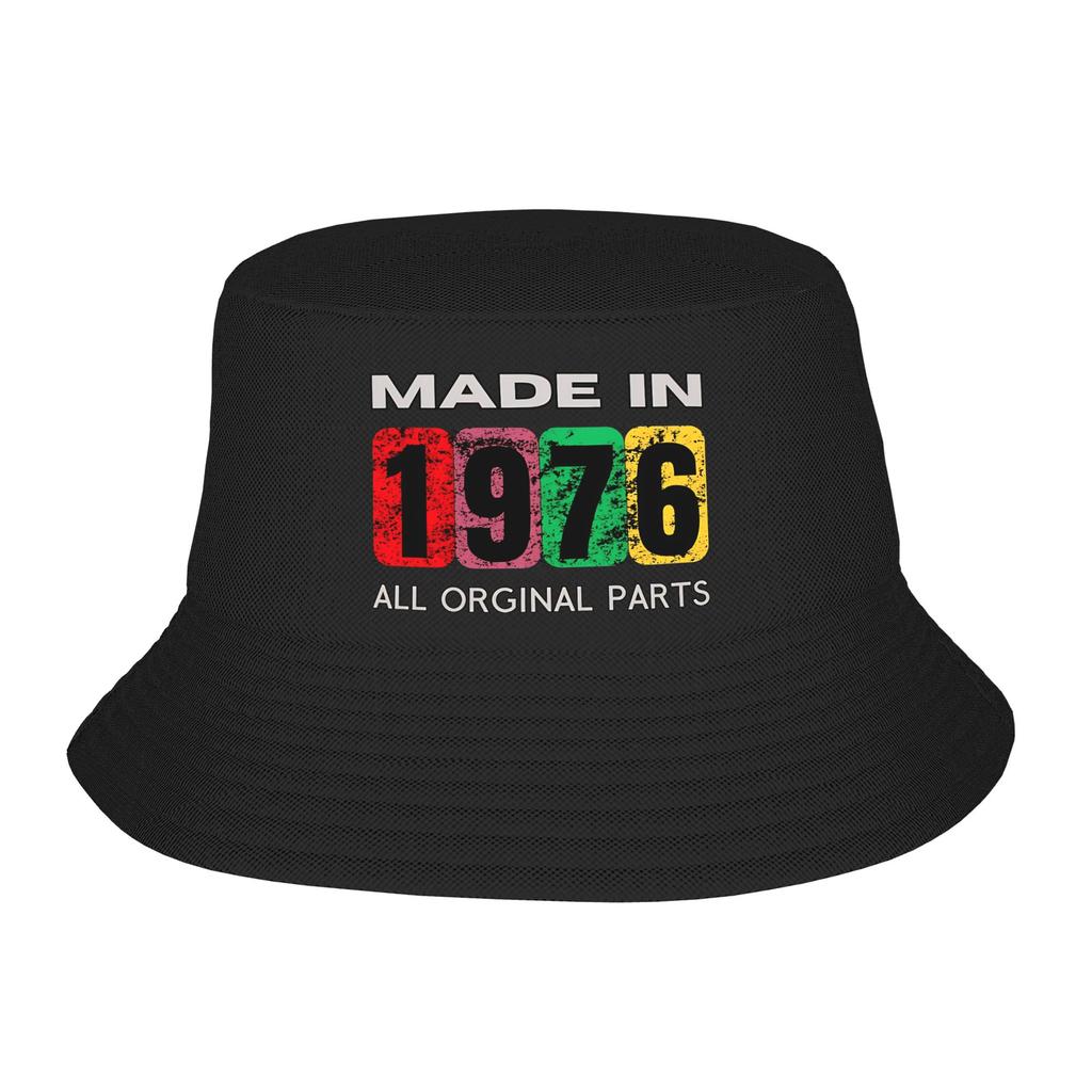 ALL Original Parts Vintage Limited Edition Classic TShirt Hnqgmotto Bucket Hat Gift For Teen Lovely Vocation Caps