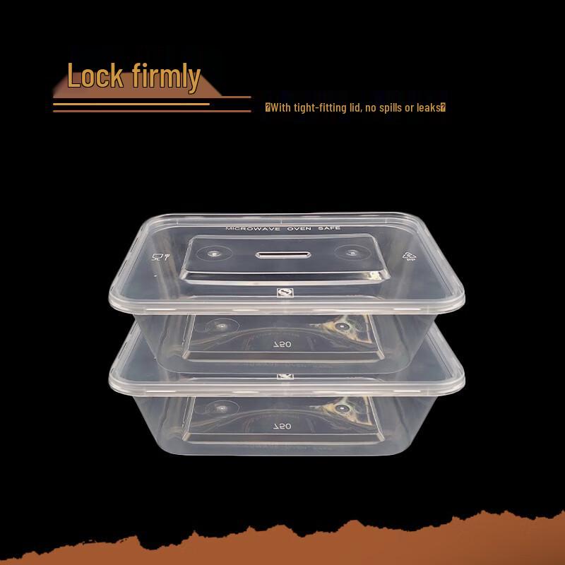 Jiwanggu 750ml Disposable Rectangular Food Containers