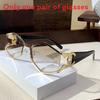 Geometric Square Sunglasses With Green Lenses And Metal Frame For Fashionable Outdoors