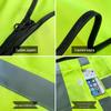 Multi-pocket Reflective Safety Vest for Construction and Sanitation