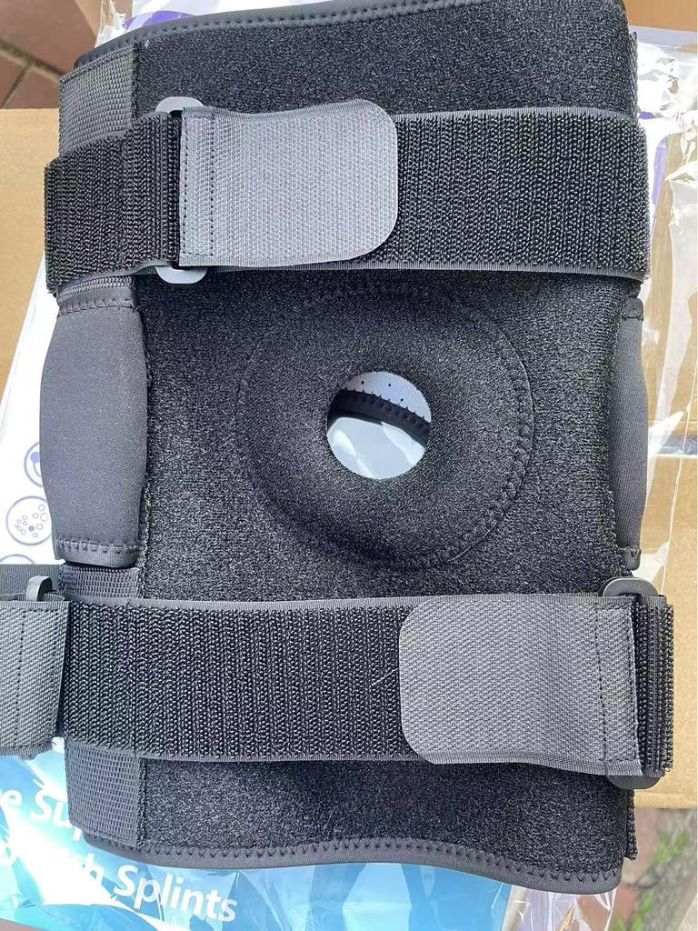 Knee Brace Joint Sleeve with Aluminum Alloy Support for Meniscus and Patella Protection