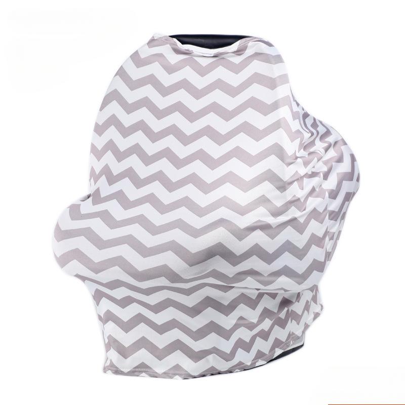 Wavy Milk Silk Dual-purpose Feeding Towel Nursing Towel Nursing Towel
