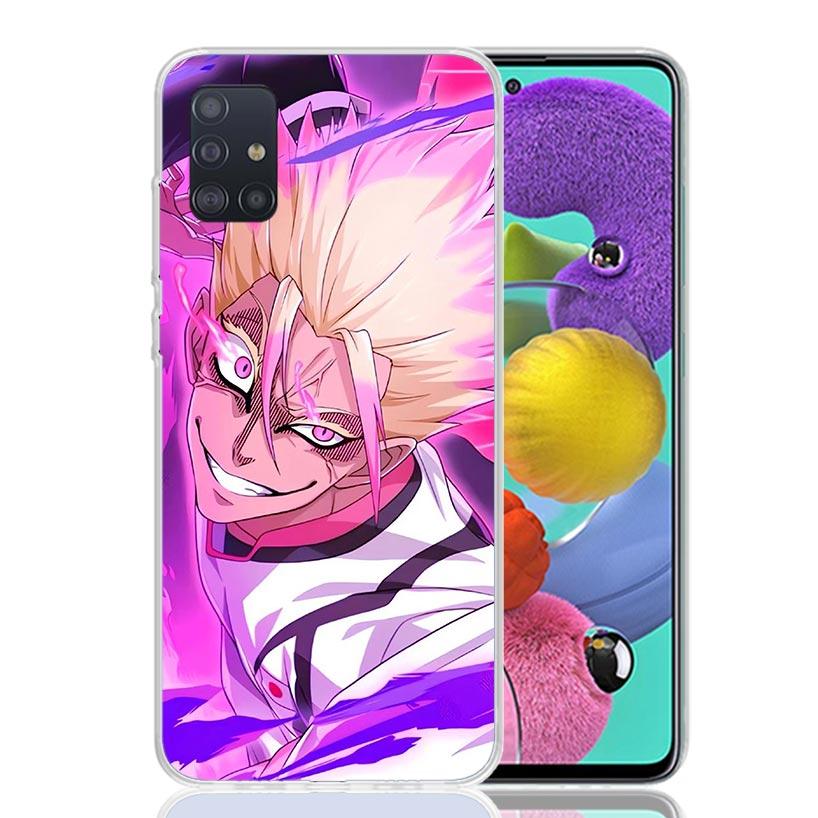 Blue Lock Shidou Ryusei Phone Case For Samsung Galaxy A52 A32 A22 A12 A02S A50S A30S A51 A31 AA71 Note 20 Ultra 10 S10 Plus Gala