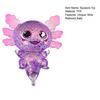 Glittery Salamander Squeeze Toy Soft Slow Rebound Stress Relief Fidget with Transparent Glitter Cute Decompression Gift